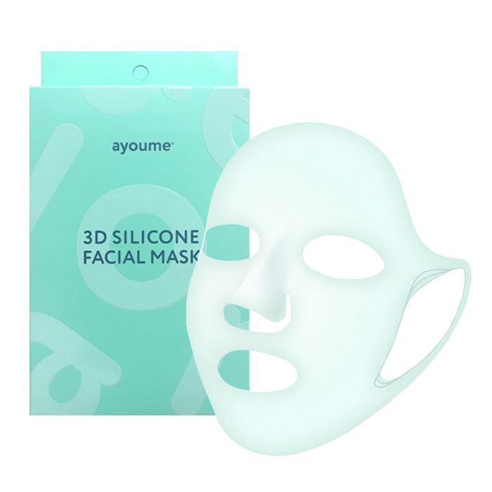 Многоразовая силиконовая маска для косметических процедур Ayoume 3D Silicone Facial Mask